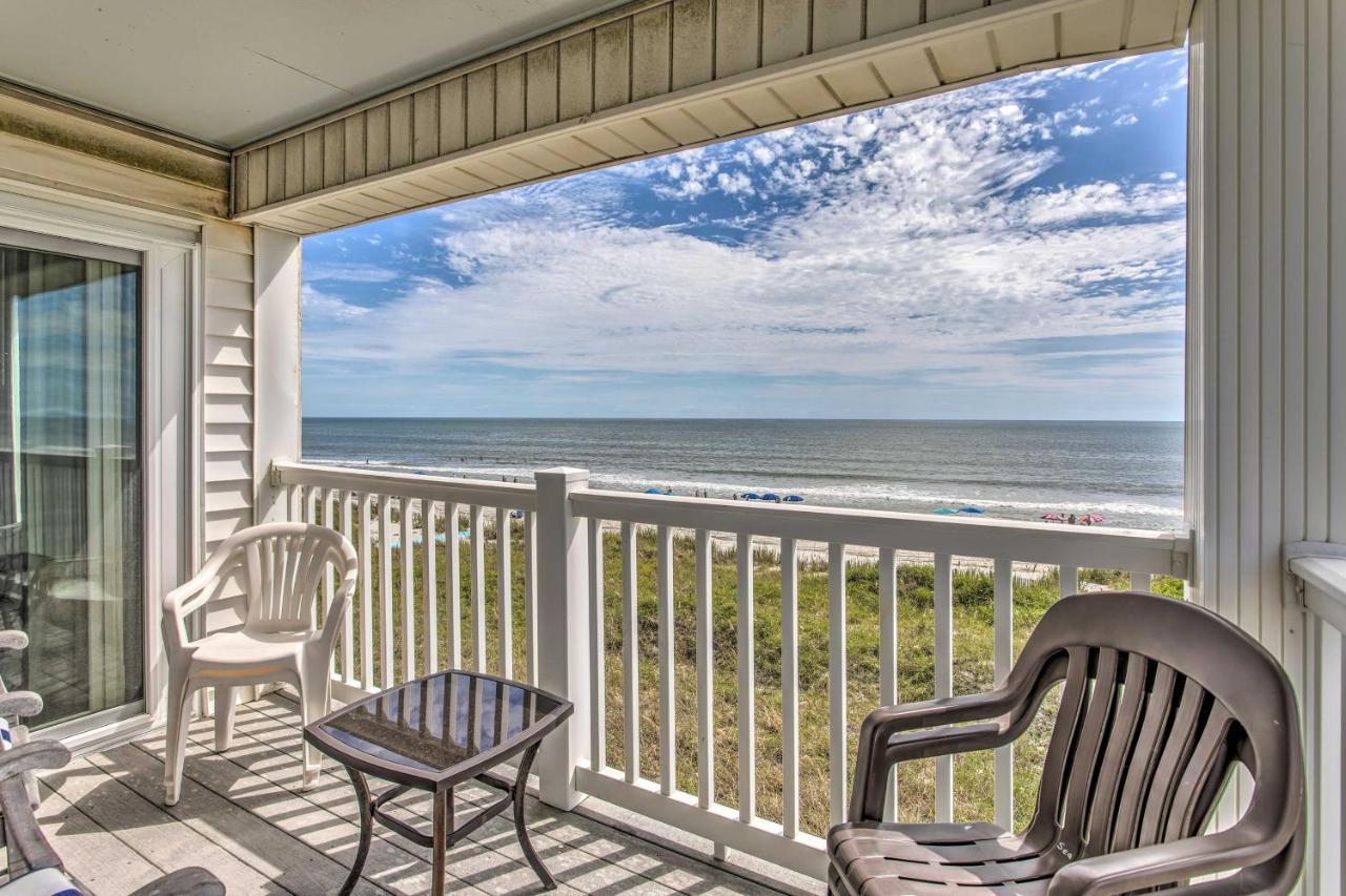 Bright Beachy Condo With Boardwalk Access And Patio! Myrtle Beach Zewnętrze zdjęcie