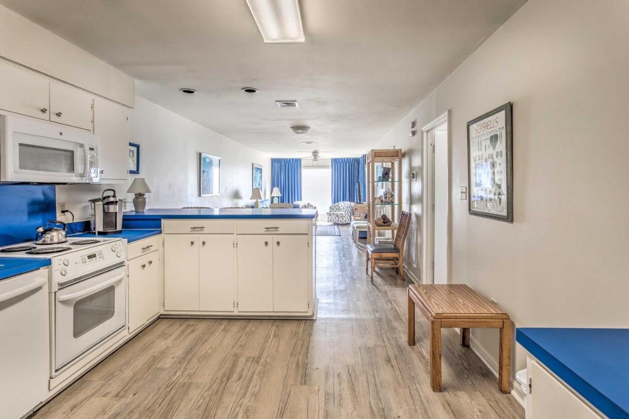 Bright Beachy Condo With Boardwalk Access And Patio! Myrtle Beach Zewnętrze zdjęcie