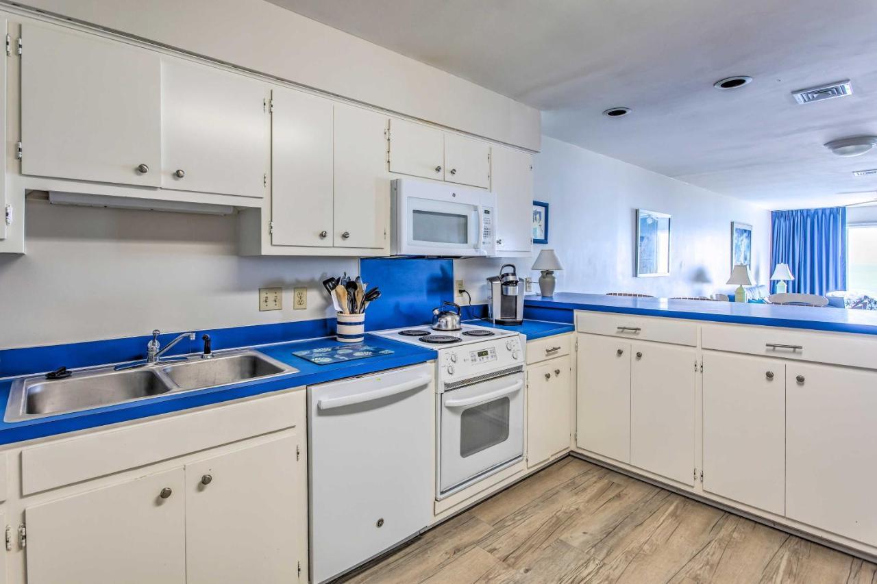Bright Beachy Condo With Boardwalk Access And Patio! Myrtle Beach Zewnętrze zdjęcie