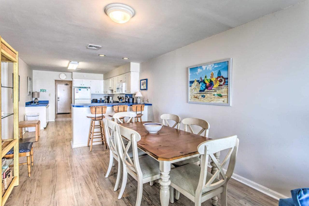 Bright Beachy Condo With Boardwalk Access And Patio! Myrtle Beach Zewnętrze zdjęcie