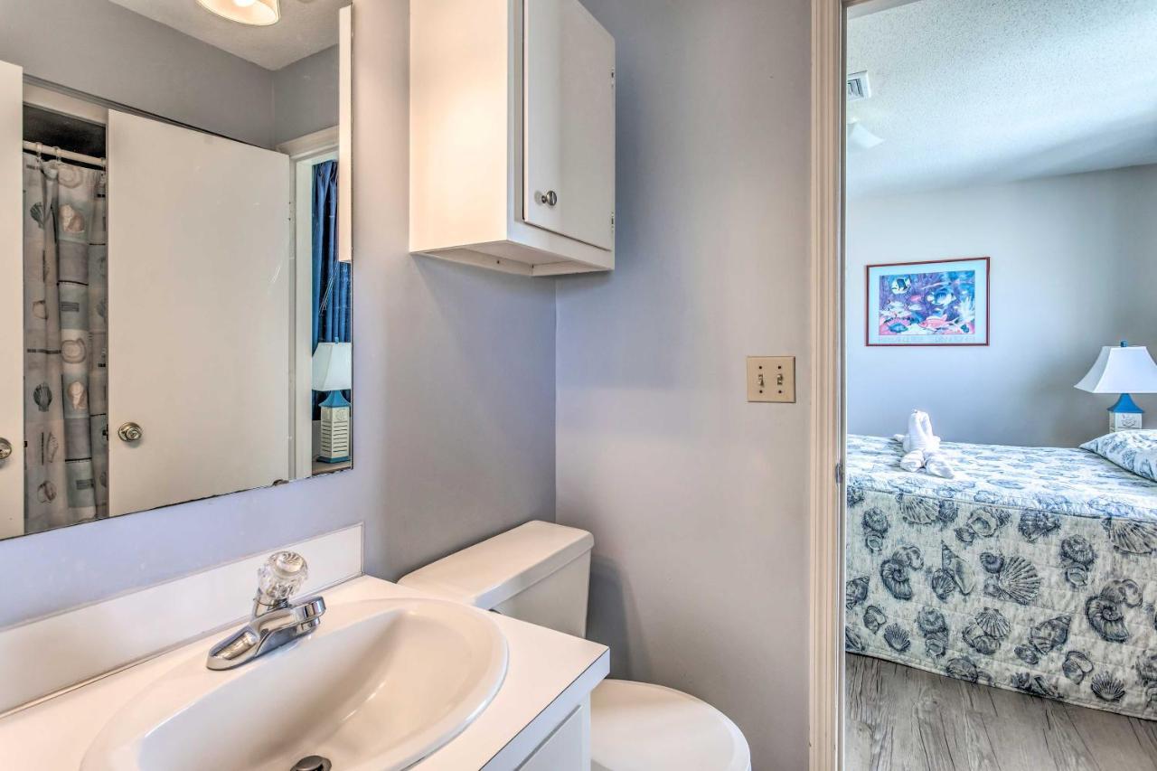 Bright Beachy Condo With Boardwalk Access And Patio! Myrtle Beach Zewnętrze zdjęcie
