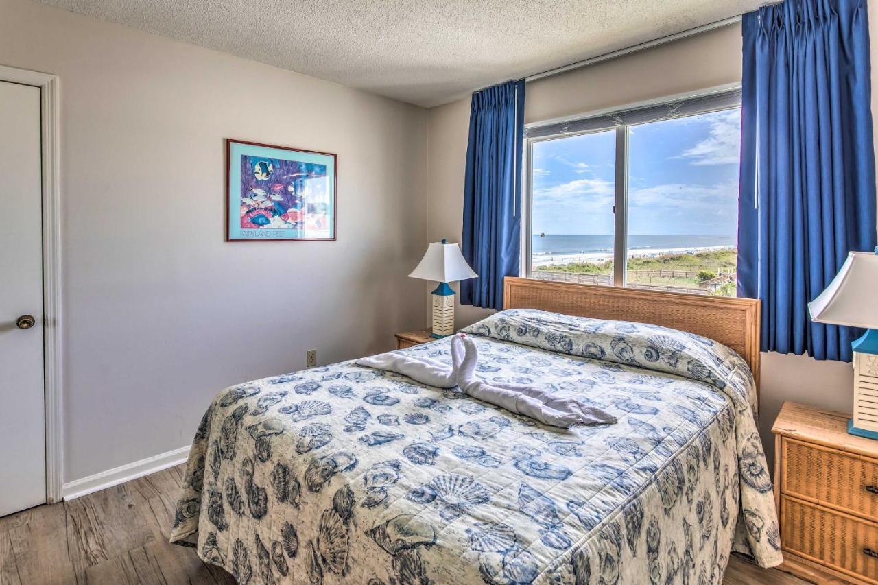Bright Beachy Condo With Boardwalk Access And Patio! Myrtle Beach Zewnętrze zdjęcie