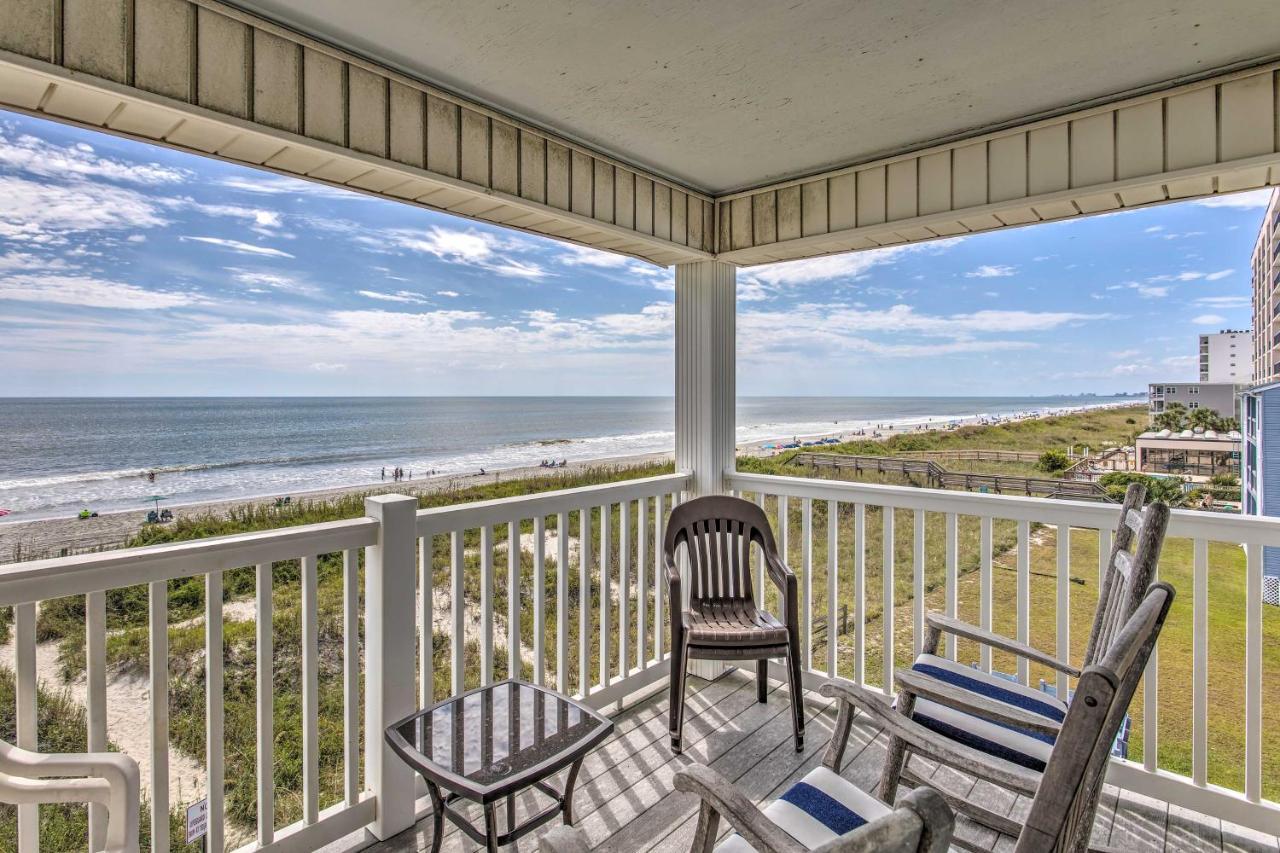 Bright Beachy Condo With Boardwalk Access And Patio! Myrtle Beach Zewnętrze zdjęcie