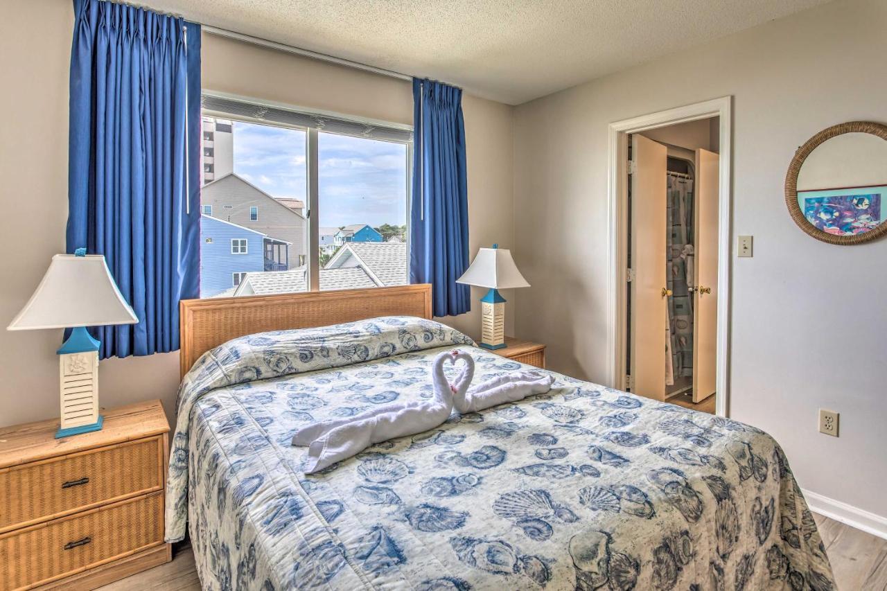 Bright Beachy Condo With Boardwalk Access And Patio! Myrtle Beach Zewnętrze zdjęcie
