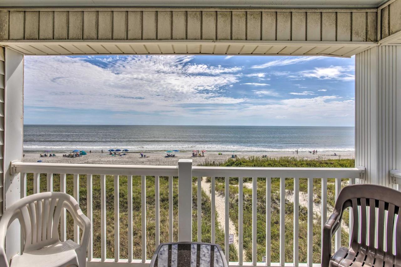 Bright Beachy Condo With Boardwalk Access And Patio! Myrtle Beach Zewnętrze zdjęcie